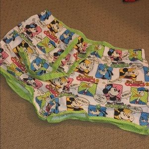 Comic book Disney pajamas